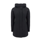 Woolrich Black Nylon Parka